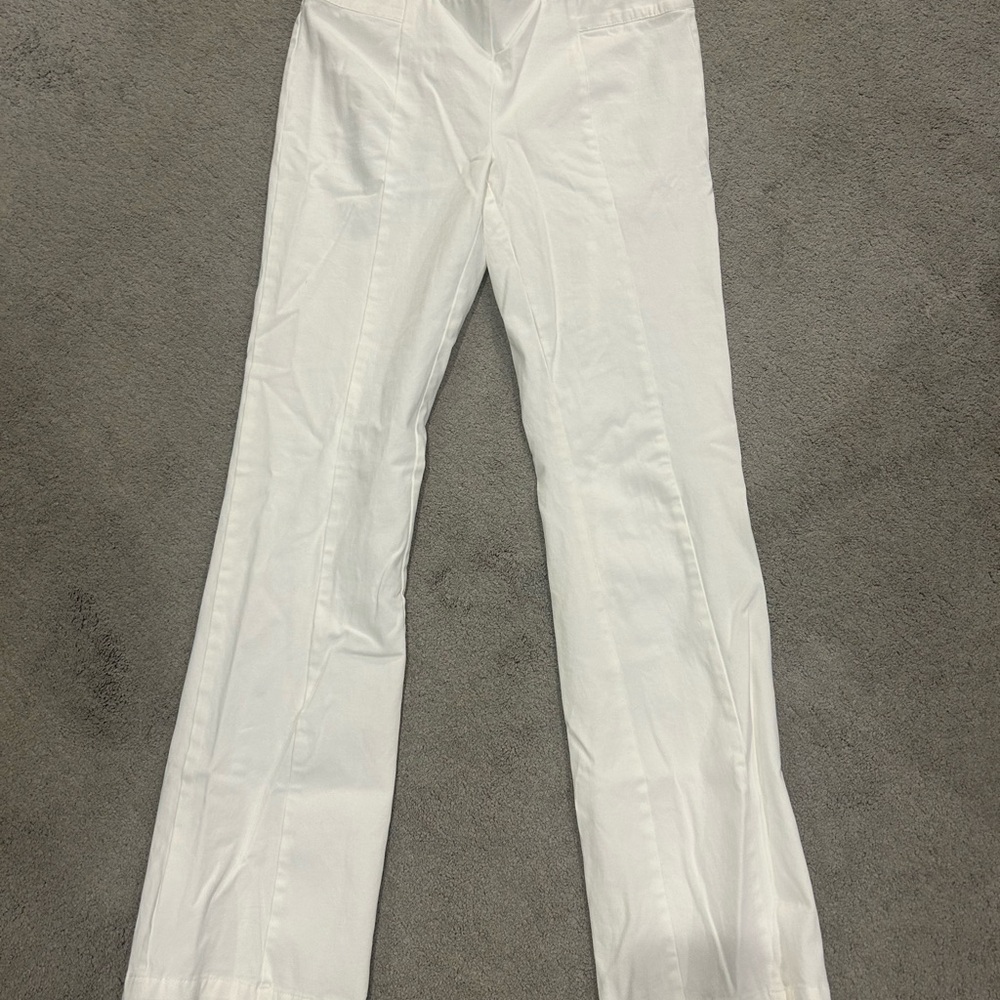 INC International Concepts Elegant White Trousers